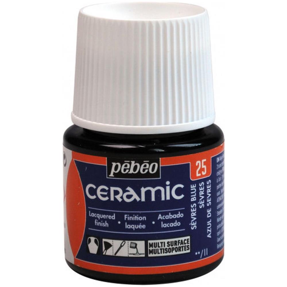 Pittura Per Ceramica E Multisuperficie - Blu Scuro - 45 Ml - Foto 1