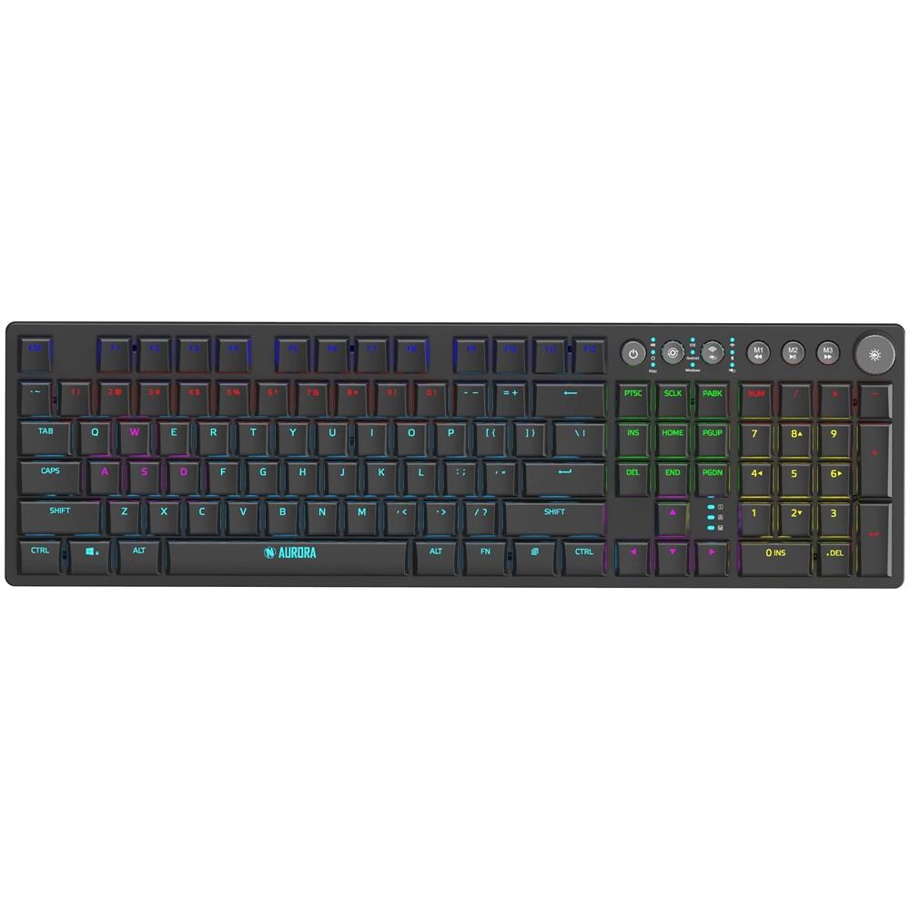 Tastiera USB IKGMK6  (Layout Inglese) Colore Blu - Foto 1