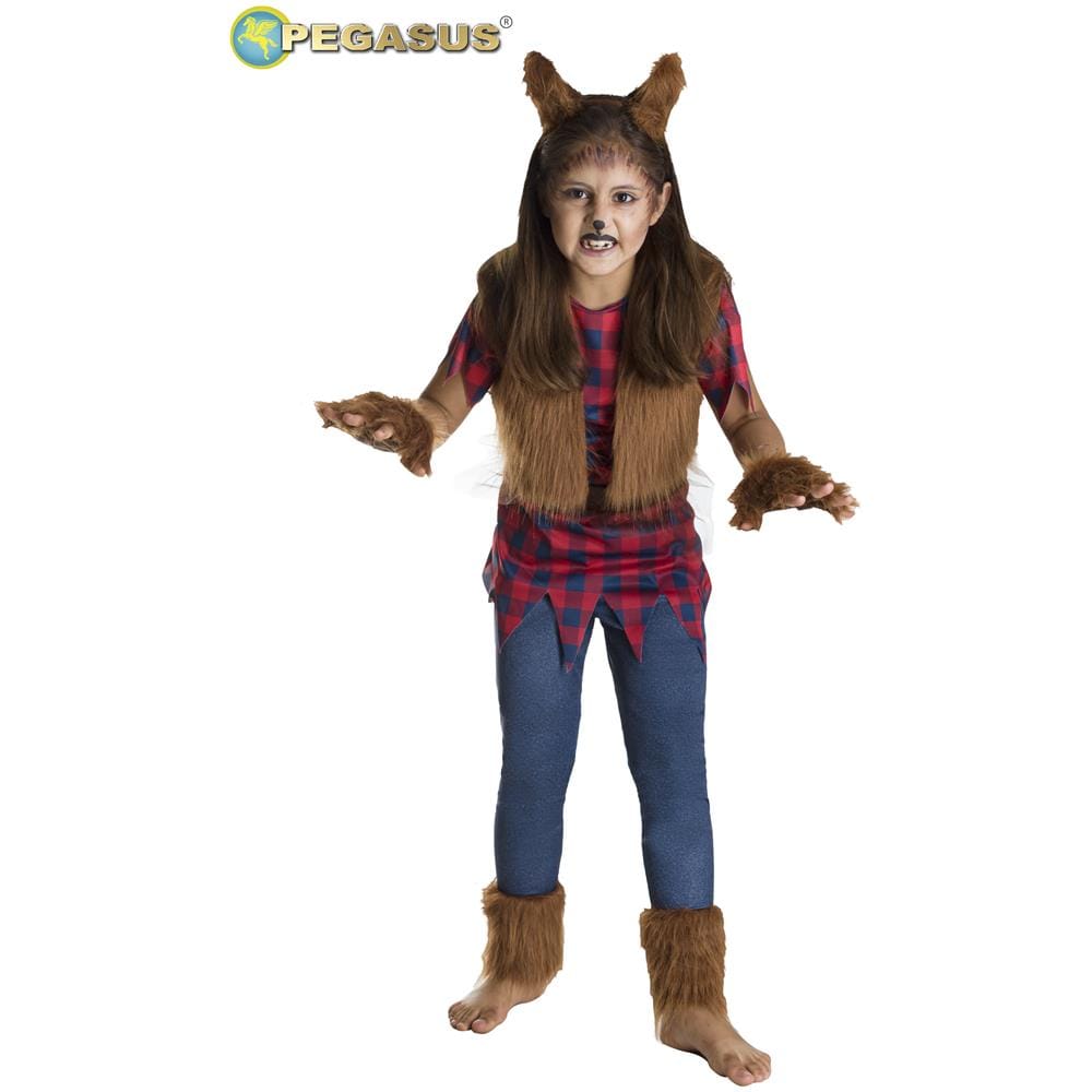 Costume Di Halloween Pegasus Licantropo Bambina Tg 9/10 Anni - Foto 2
