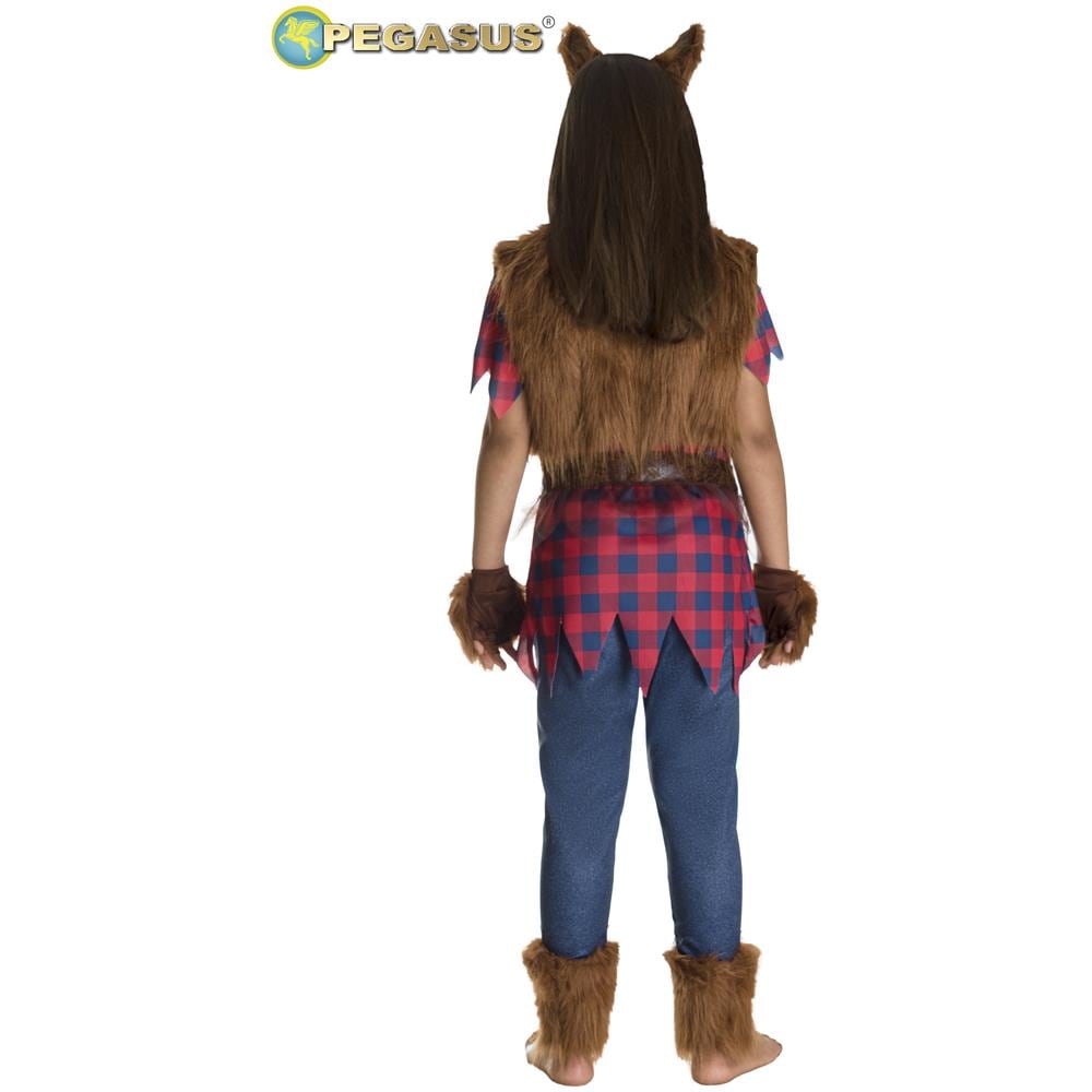 Costume Di Halloween Pegasus Licantropo Bambina Tg 9/10 Anni - Foto 3