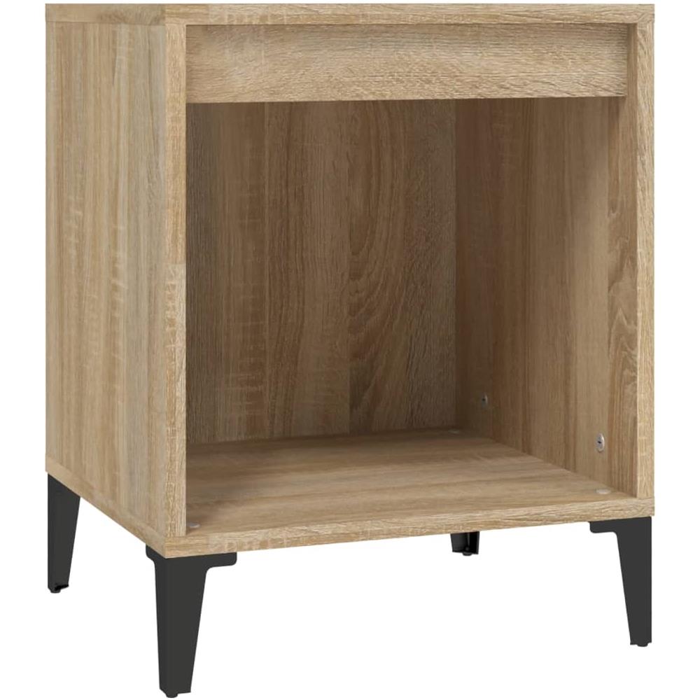Comodino Rovere Sonoma 40x35x50 Cm - Foto 2