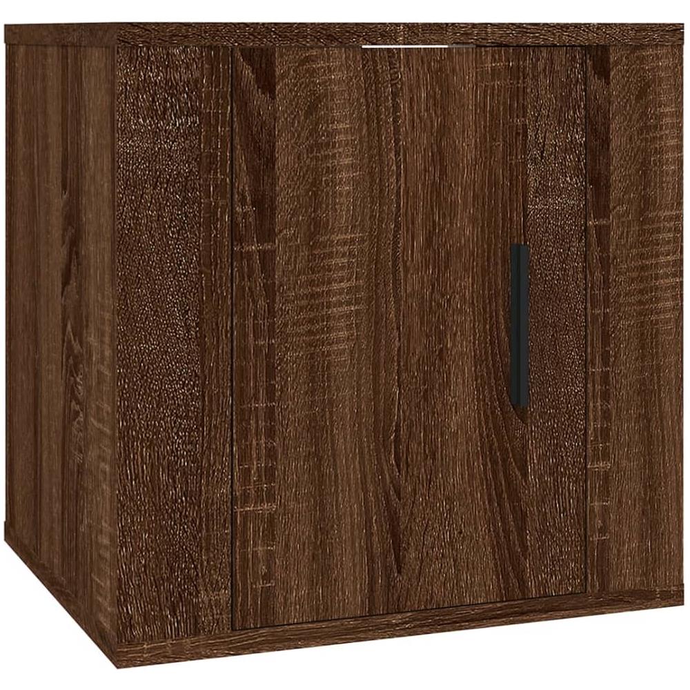 Mobile Porta Tv A Parete Rovere Marrone 40x34,5x40 Cm - Foto 1