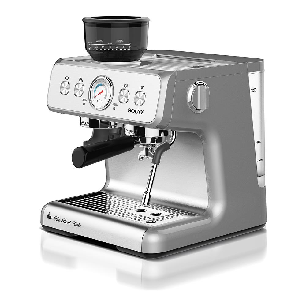 Caffettiera Espresso Professionale Con Macina Caffè 1550W 2.8L 30 impostazioni - Foto 2
