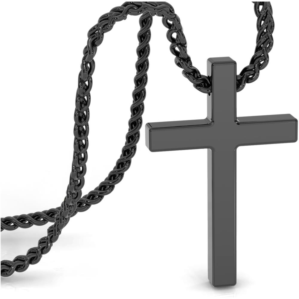 Collana da uomo in acciaio inossidabile, ""Lord"", 60cm, Oro - Foto 7