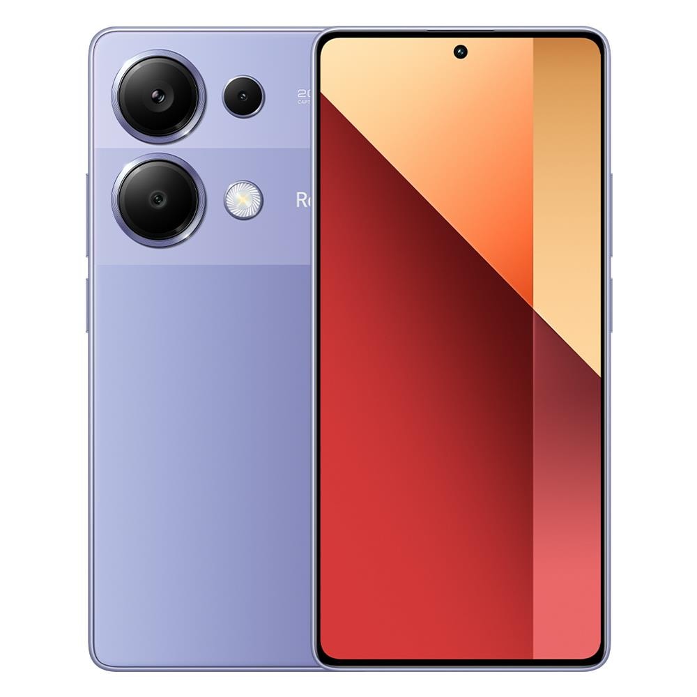 Redmi Note 13 Pro 4G 256GB 8GB Ram Display 6.67"AMOLED Doppia SIM USB tipo-C 5000 mAh Fotocamera 200 Mpx Android 13 Lavender Purple - Foto 7