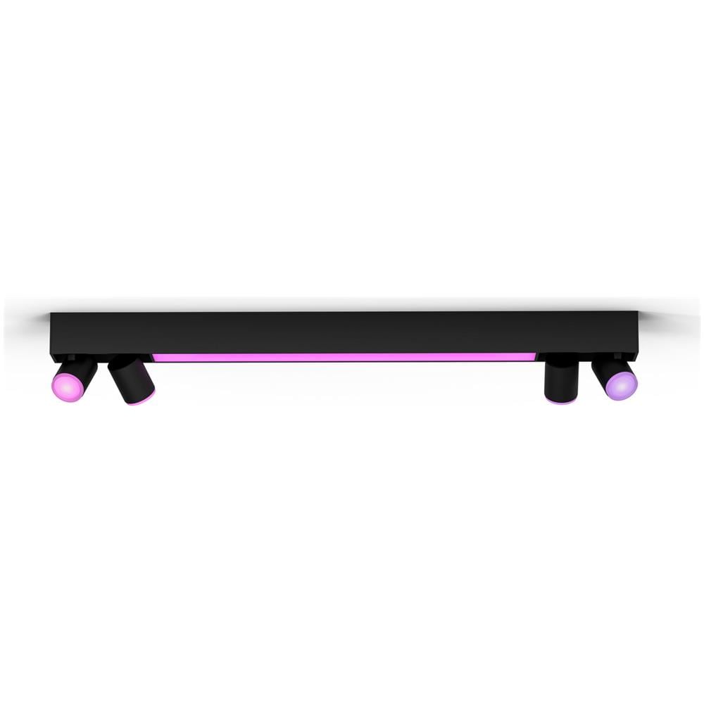 Faretto Luminoso Intelligente Centris a 4 Faretti Bluetooth Colore Nero - Foto 1