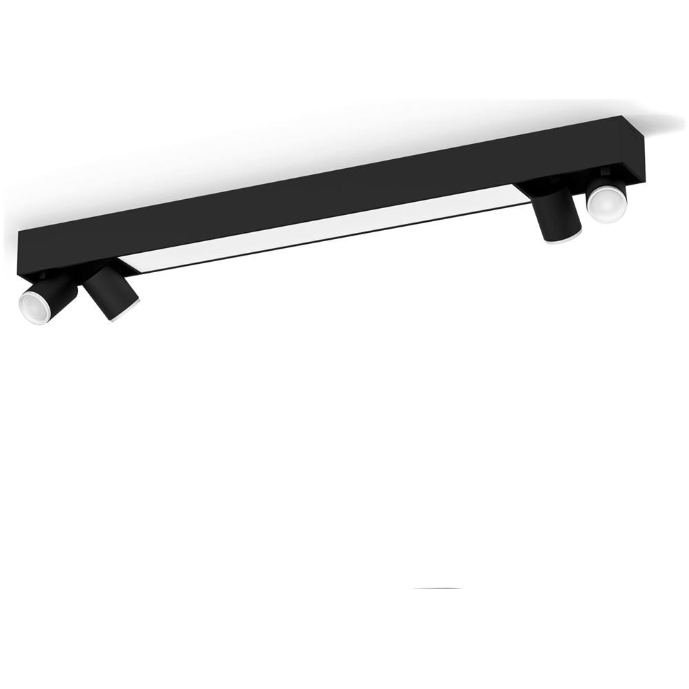 Faretto Luminoso Intelligente Centris a 4 Faretti Bluetooth Colore Nero - Foto 2