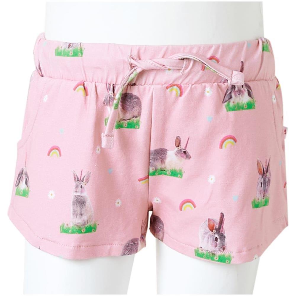 Pantaloncini per Bambini con Coulisse Rosa Chiaro 92 - Foto 9