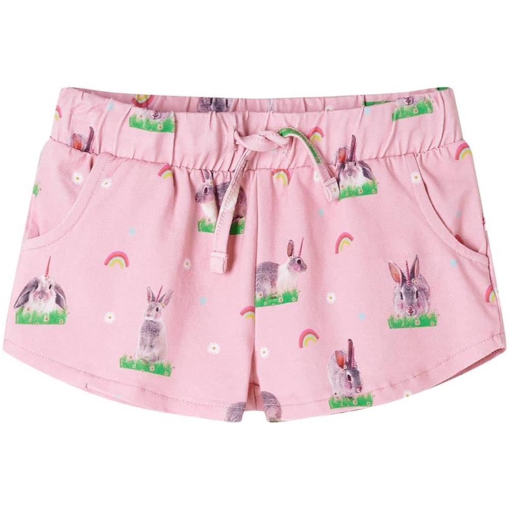 Pantaloncini per Bambini con Coulisse Rosa Chiaro 92 - Foto 1