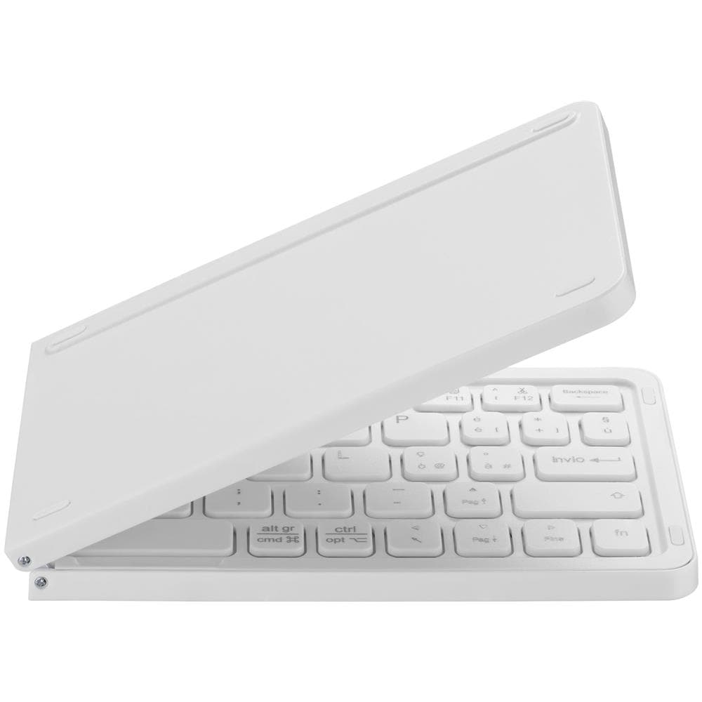 Tastiera Wireless BTKEYBOARDYW  (Layout QWERTY) Colore Bianco - Foto 1