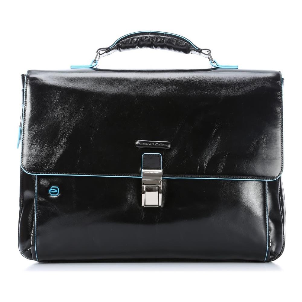 cartella porta computer espandibile con compartimento porta ipad® / ipad®air nero blue square ca3111b2 / n - Foto 1