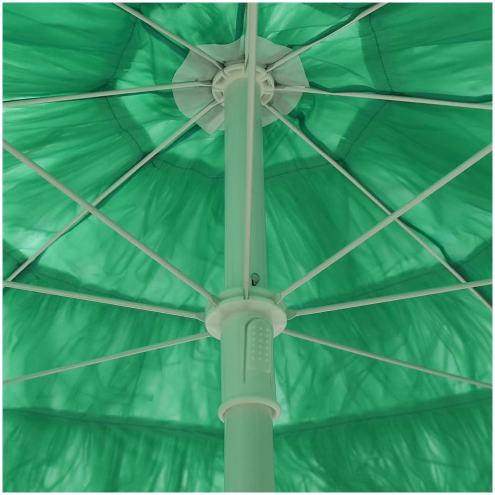 Ombrellone da Spiaggia Hawaii Verde 180 cm - Foto 2