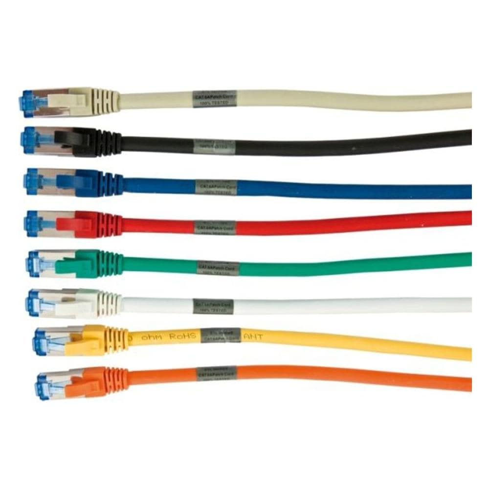 S216418, Cat6a, S / FTP (S-STP) , RJ-45, RJ-45, Maschio / maschio, Giallo - Foto 1