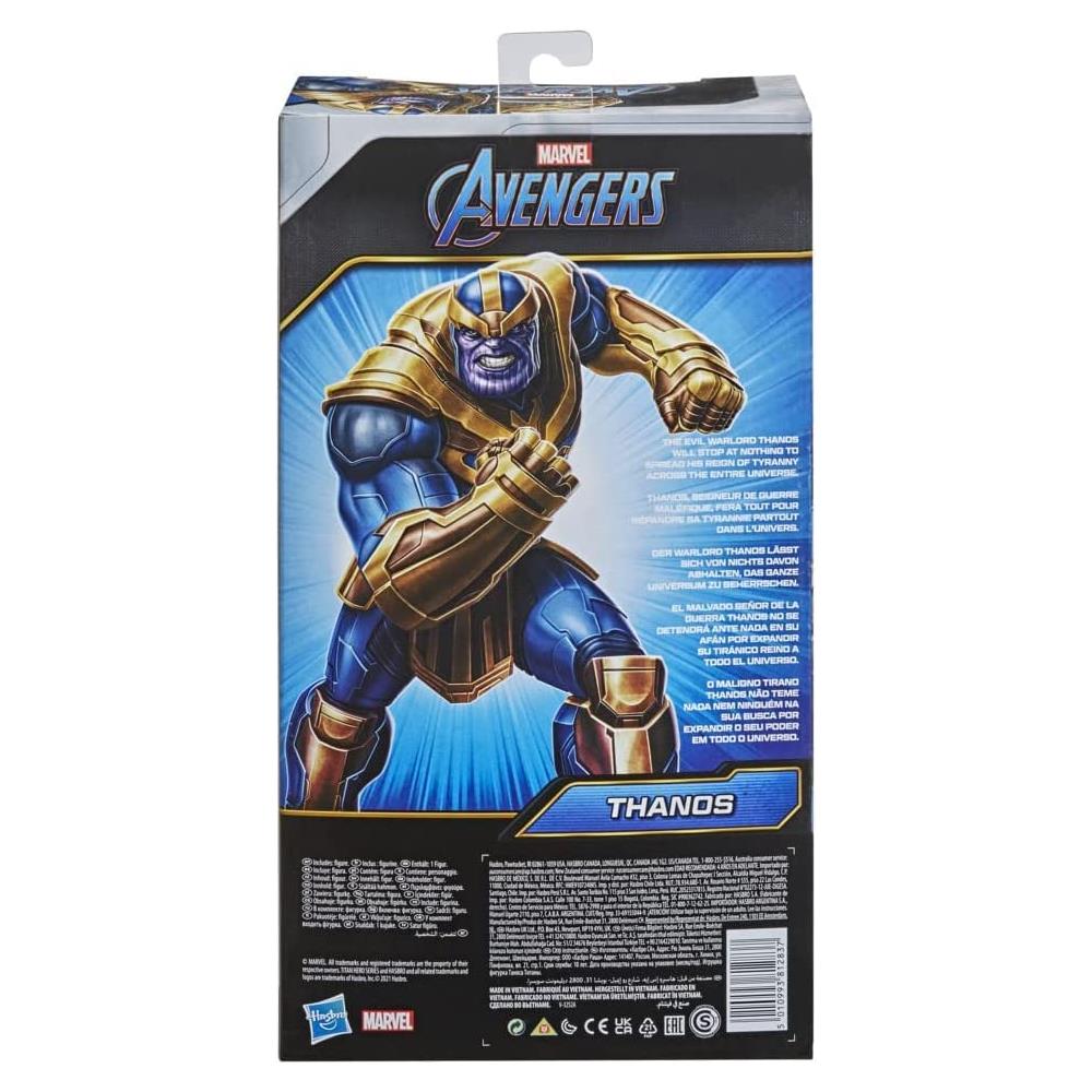 Marvel Avengers Titan Hero Series Blast Gear Action Figure di Thanos (classe Deluxe) di 30 cm - Foto 4