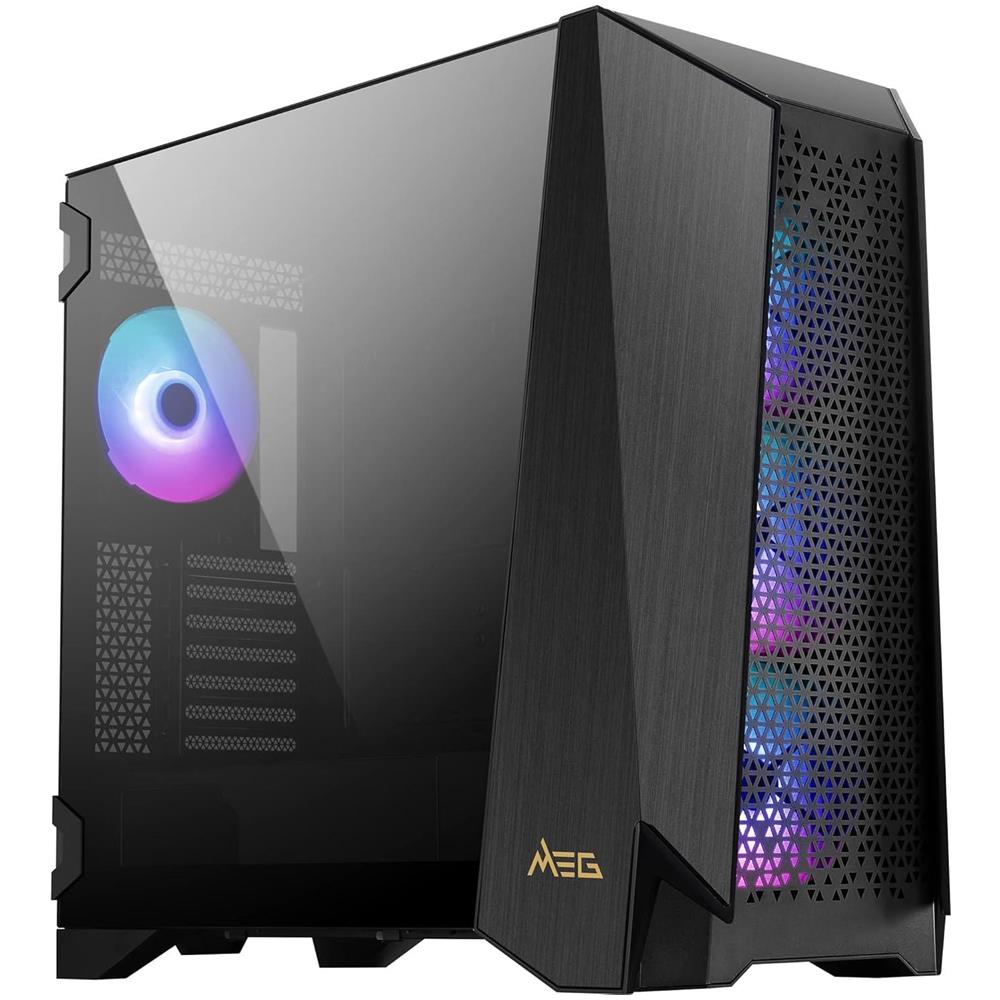 Case MEG PROSPECT 700 Midi Tower ATX / MicroATX / EATX / ITX Colore Nero (Finestrato) - Foto 1