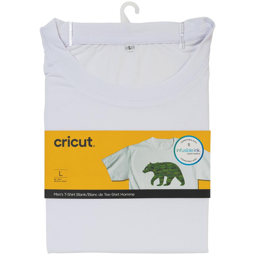 Maglietta Bianca Da Uomo Da Personalizzare Cricut - L - Foto 1