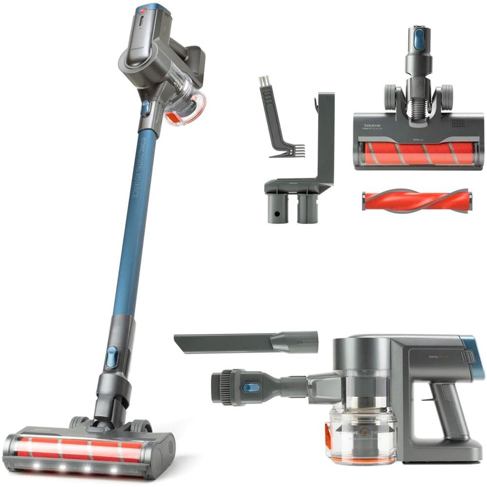 Iconic Digital Advance Scopa Elettrica senza Sacco Capacità 0,65 L Colore Blu / Grigio - Foto 14