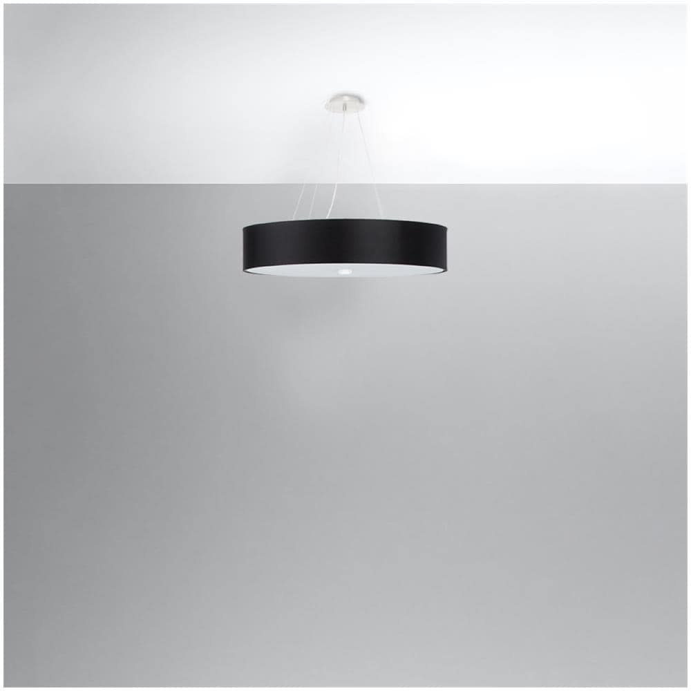 Lampadario Skala 60 Bianco Sl. 0800 - Minimalista Lampadari Nero 102x60x60 Cm - Foto 2
