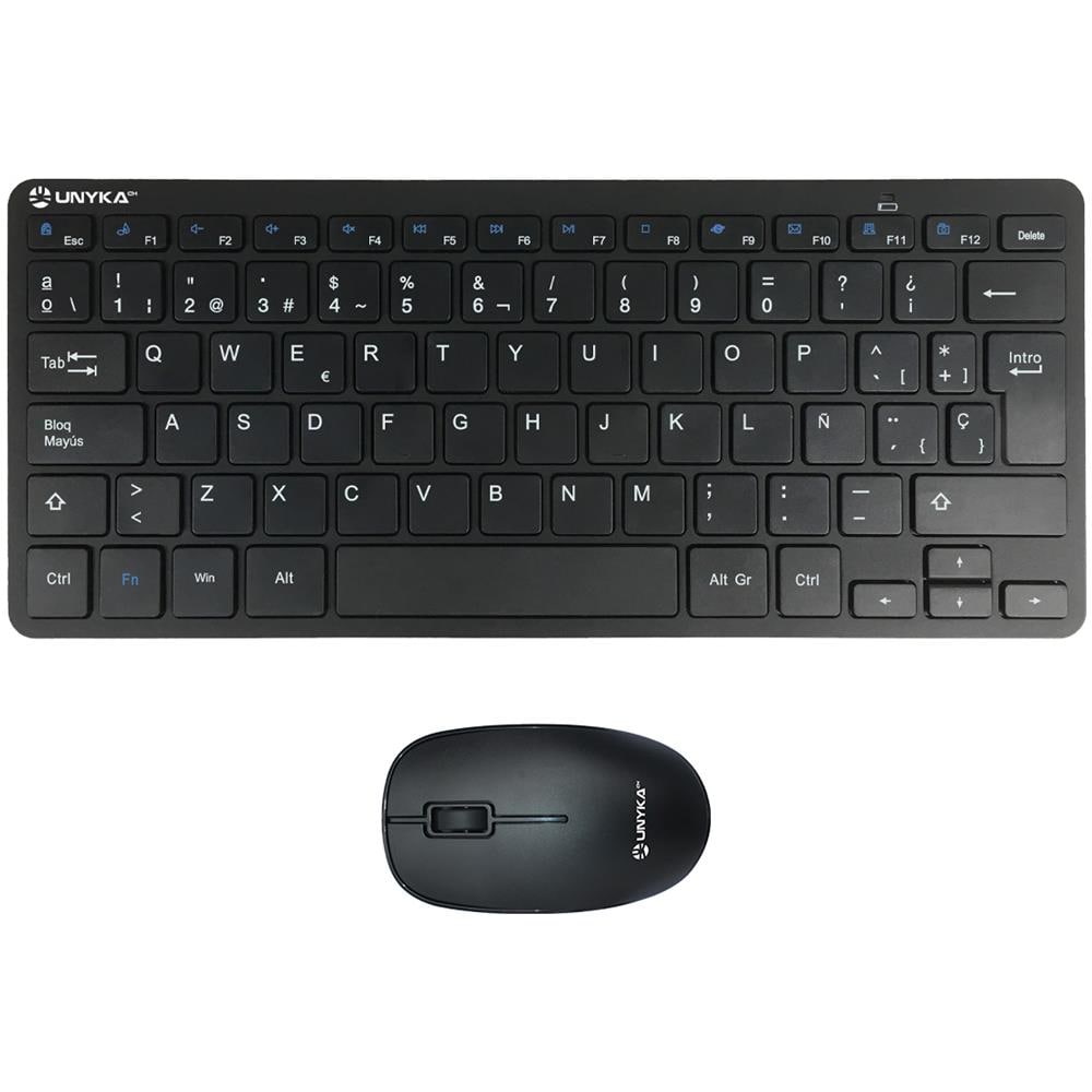 Tastiera e Mouse Wireless UK505447 (Layout Spagnolo) Colore Nero - Foto 1
