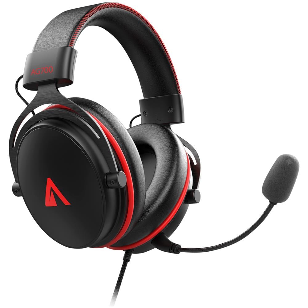 AG700 Pro 7.1 Black Auricolare Cablato A Padiglione Giocare Nero, Rosso - Foto 2