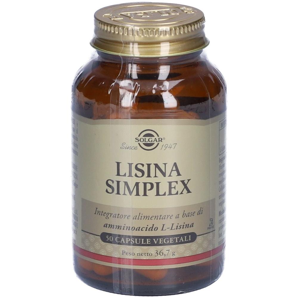 Lisina Simplex 50 Capsule Vegetali - Foto 1