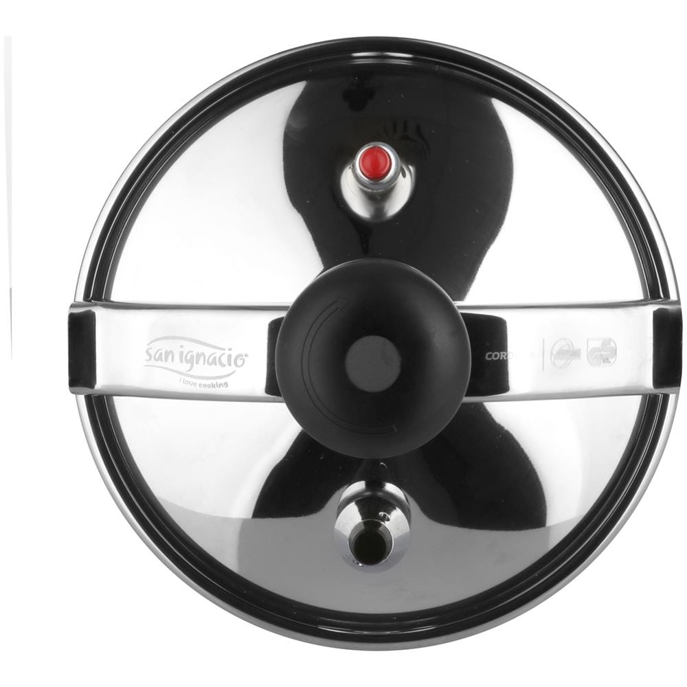 Pentola A Pressione Da 6 Litri, In Acciaio Inox Con Diametro 22 Cm Grigio - Foto 2