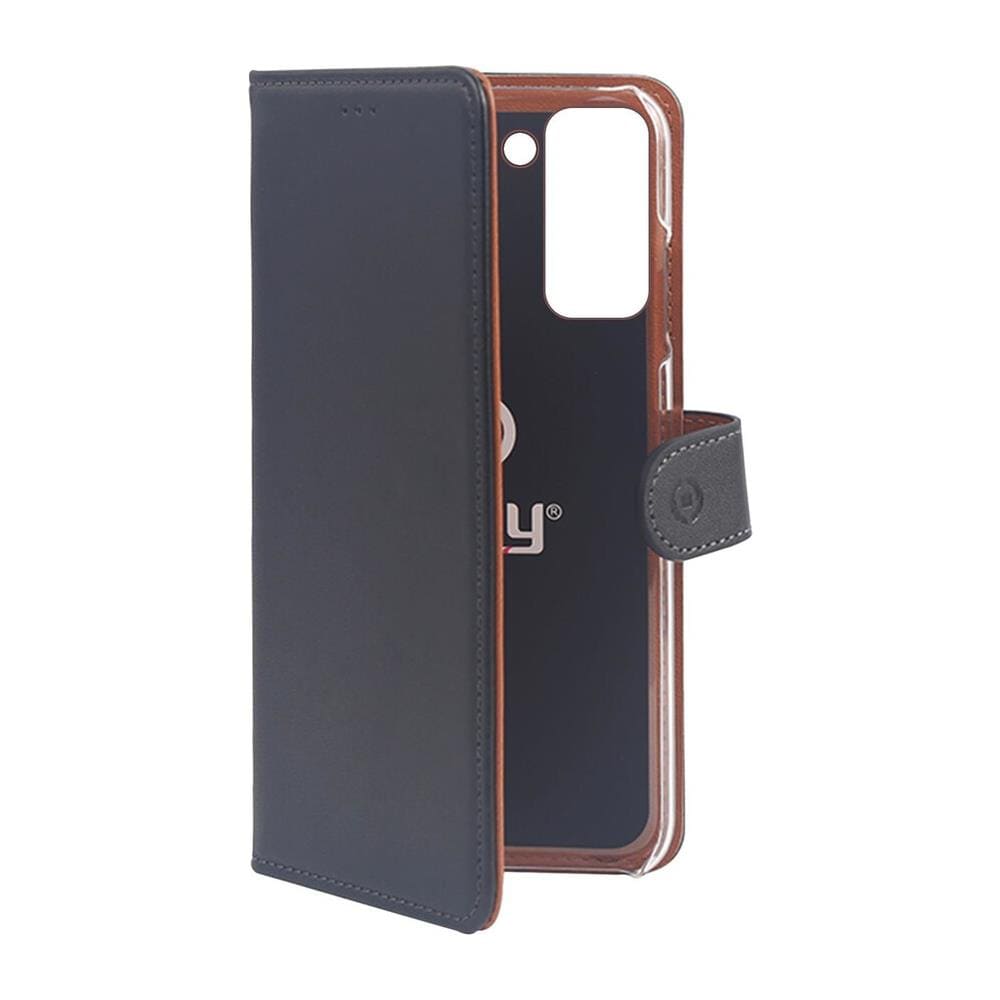 Wally Custodia Per Cellulare 17 Cm (6.7'') Custodia A Libro Nero, Marrone - Foto 1