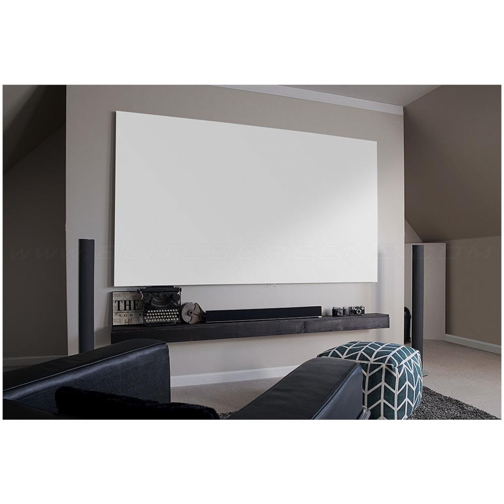 Elite Screens Frame Screen Aeon Edge Free Projector Screen 266 X 149 Cm 120 No Visible Frame Screen Cloth 3d Cinegrey 169 Screen 4k - Foto 2