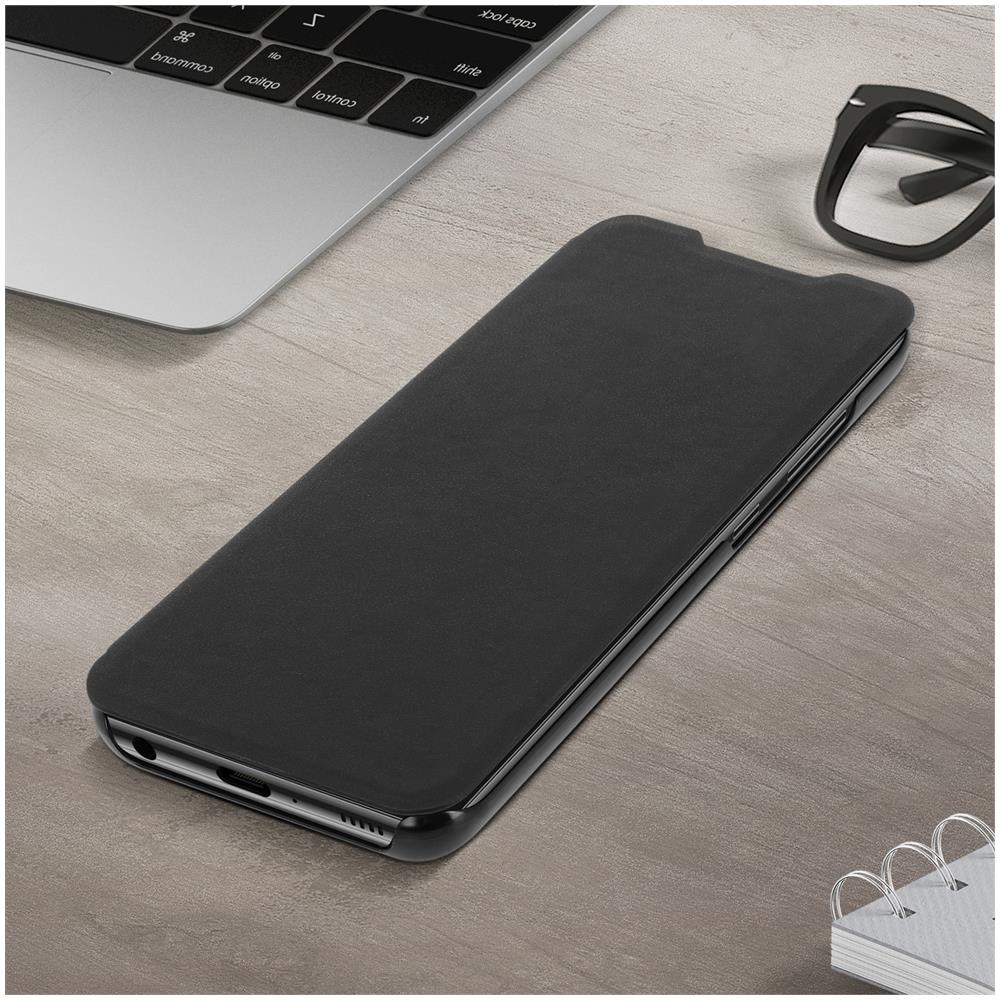 Custodia Galaxy A42 Originale Porta-carte Wallet Cover Nero - Foto 2