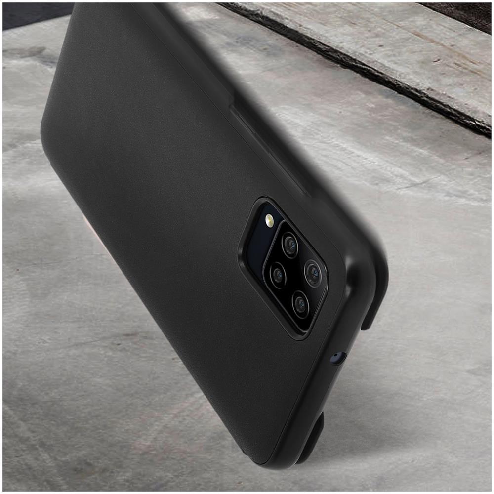 Custodia Galaxy A42 Originale Porta-carte Wallet Cover Nero - Foto 5