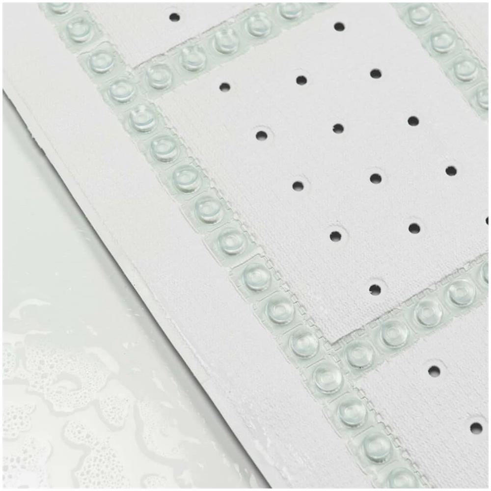 Tappetino da Bagno Antiscivolo Unilux 35x90 cm Bianco - Foto 2