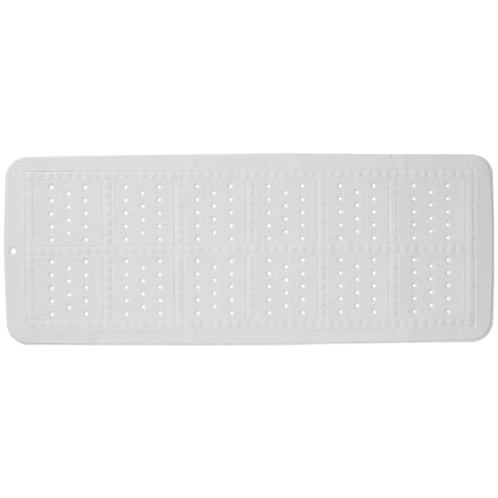 Tappetino da Bagno Antiscivolo Unilux 35x90 cm Bianco - Foto 1