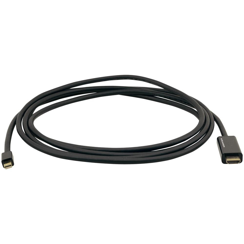 C-MDP / HM / UHD-6 cavo di interfaccia e adattatore Mini DisplayPort HDMI Nero - Foto 1