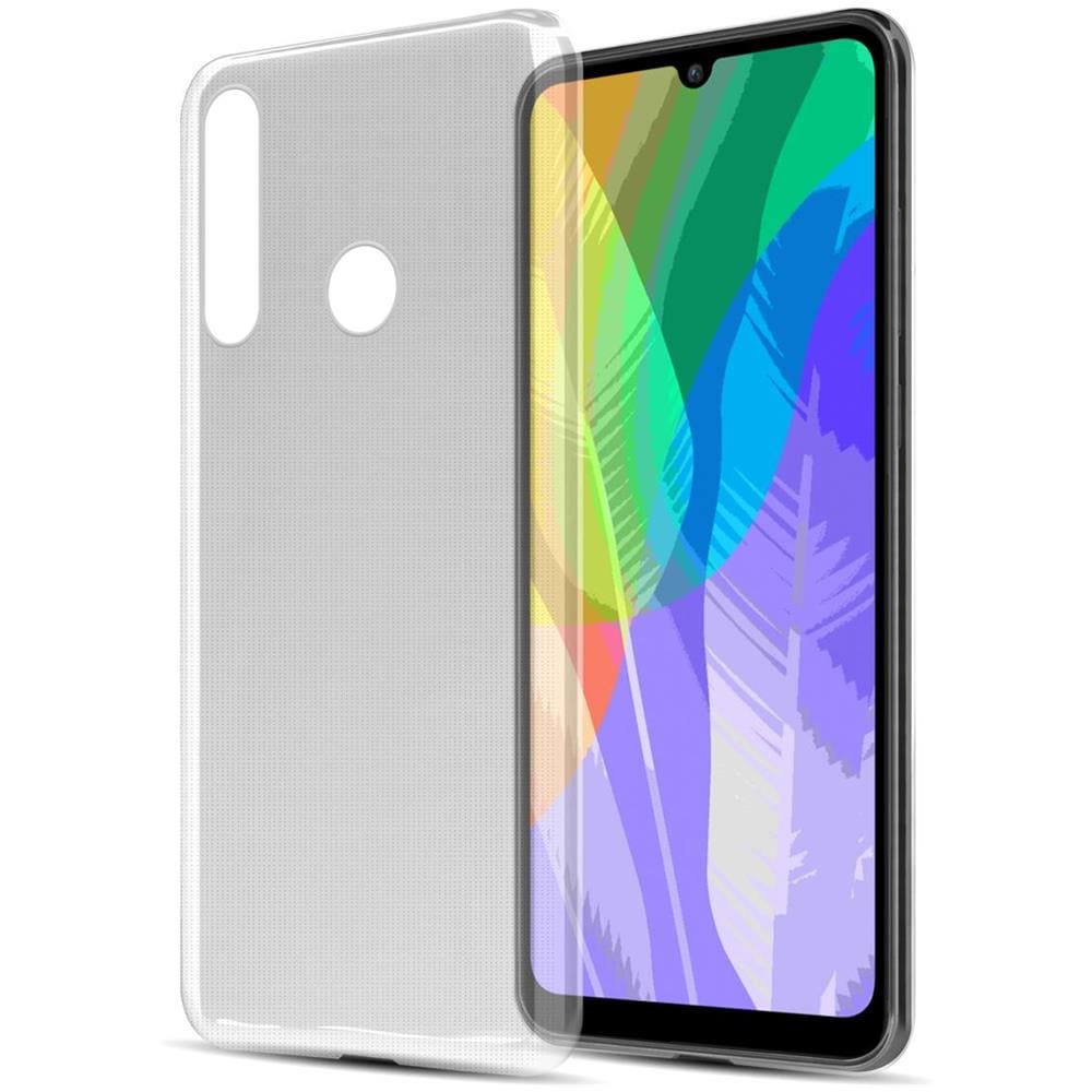Custodia Compatibile Con Huawei Y6p In Completamente Trasparente - Coperchio Protettivo In Silicone Tpu Flessibile - Foto 1