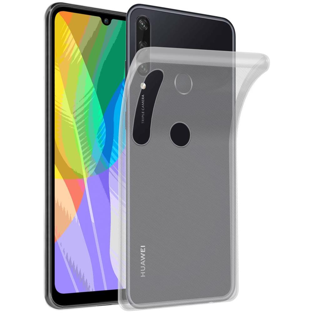 Custodia Compatibile Con Huawei Y6p In Completamente Trasparente - Coperchio Protettivo In Silicone Tpu Flessibile - Foto 8
