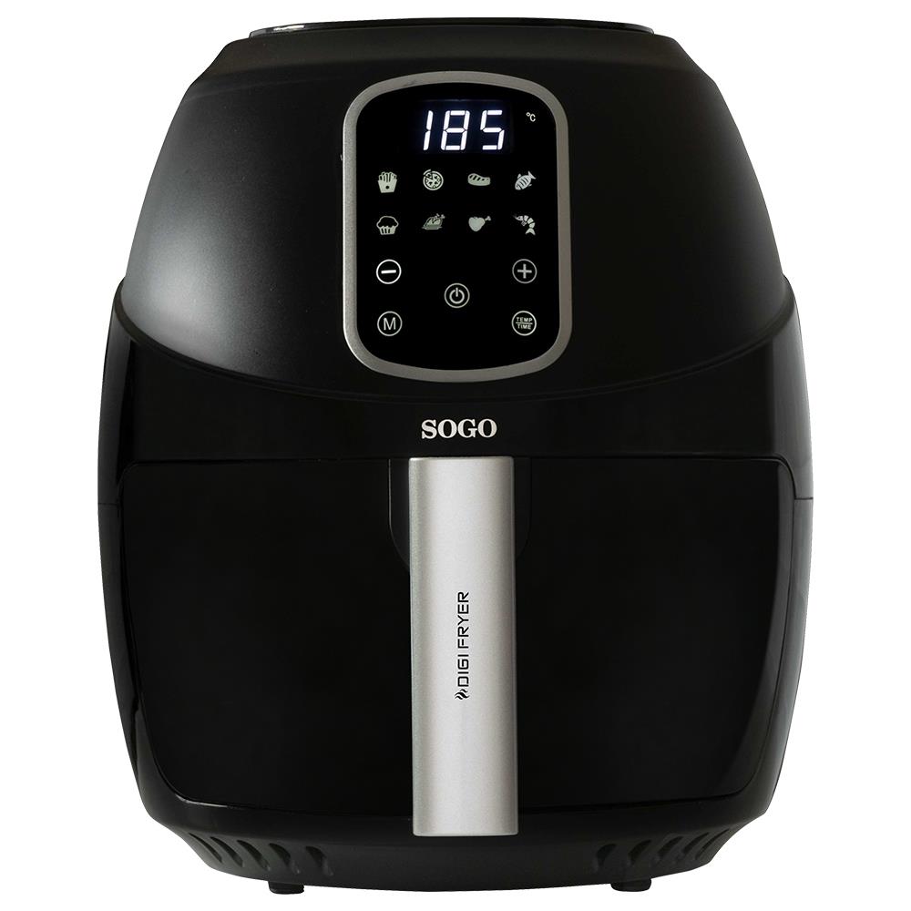 Friggitrice ad Aria FRE-SS-10805 Capacità 3 Litri 1400 Watt Colore Nero - Foto 3