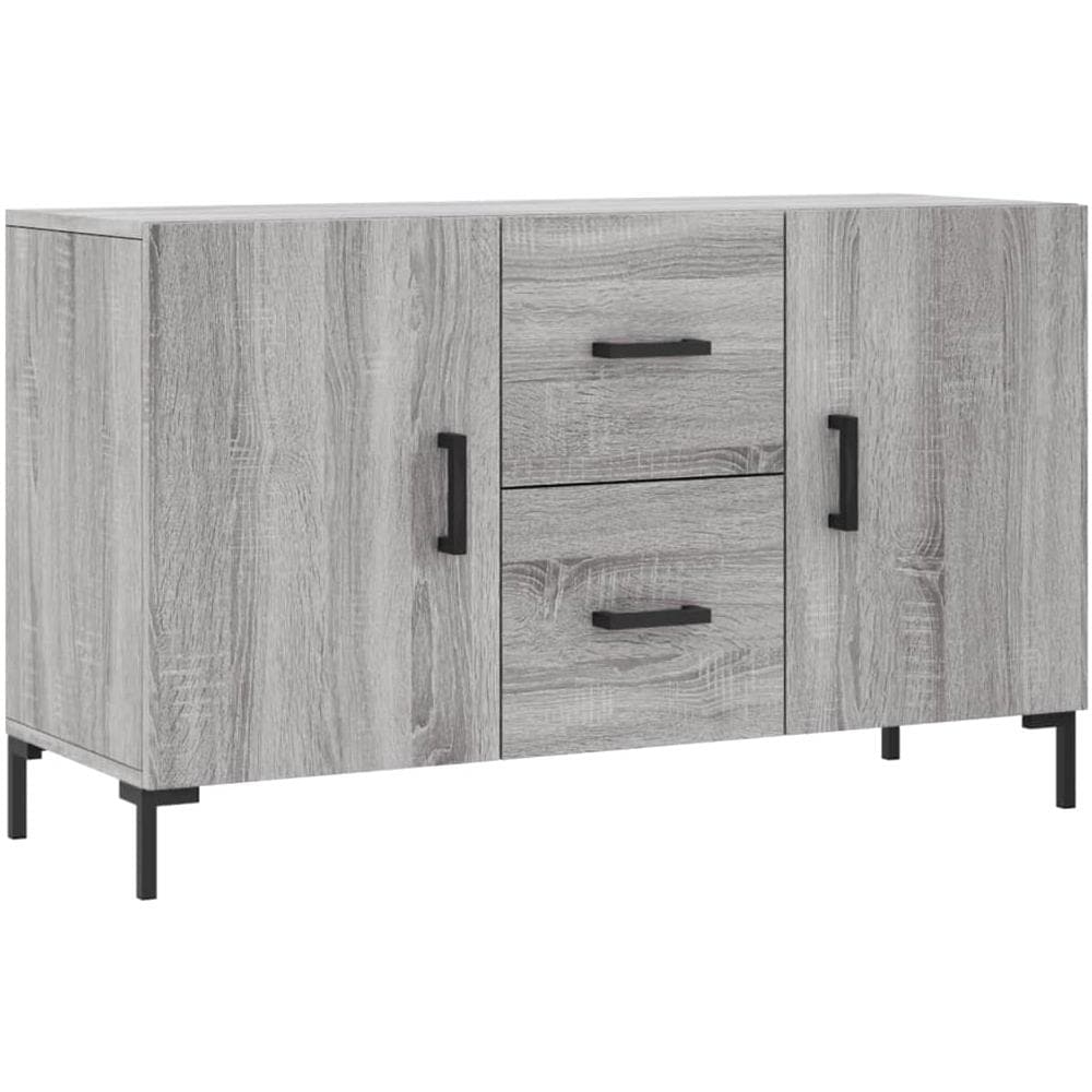Credenza Grigio Sonoma 100x36x60 cm in Legno Multistrato - Foto 2