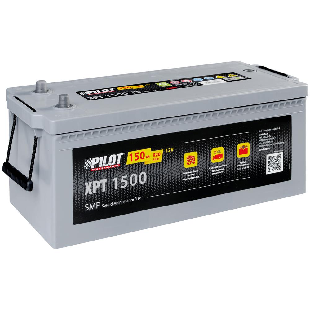 Batteria 12v - Pilot Smf - 150 Ah - 920 A - Foto 1