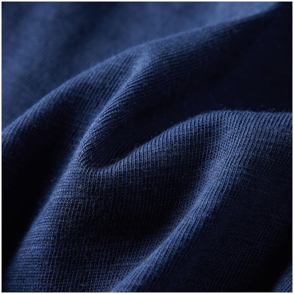 Maglietta Bambino Maniche Lunghe Stampa Calcio Blu Marino Mélange 116 - Foto 7