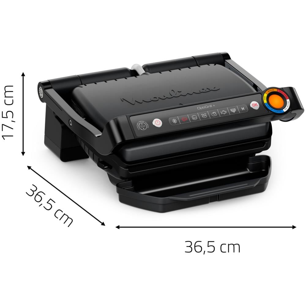 GI7178 Griglia elettrica intelligente Optigrill+ 2000W, Colore Nero - Foto 7