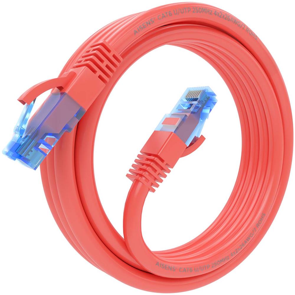 A135-0791 cavo di rete Rosso 2 m Cat6 U /UTP (UTP) - Foto 2