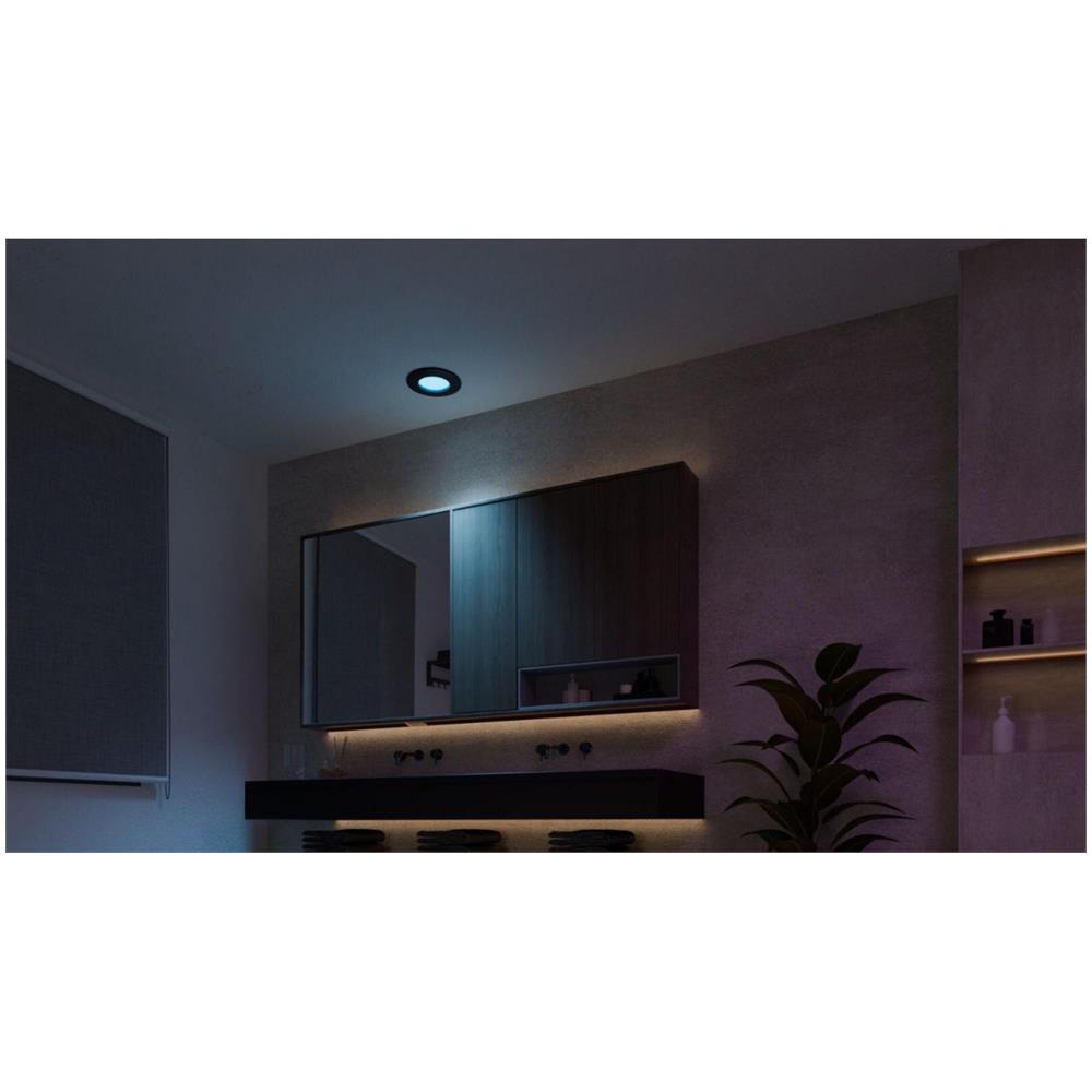 Set da 3 Luci LED Ambiance Hue Slim Illuminazione da Soffitto - Foto 7