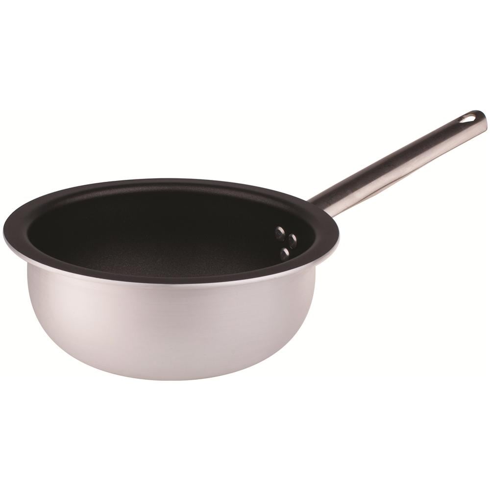 Padella Svasata per Mantecare Diametro 24 cm - Linea Alluminio Platinum 3 mm - Foto 1