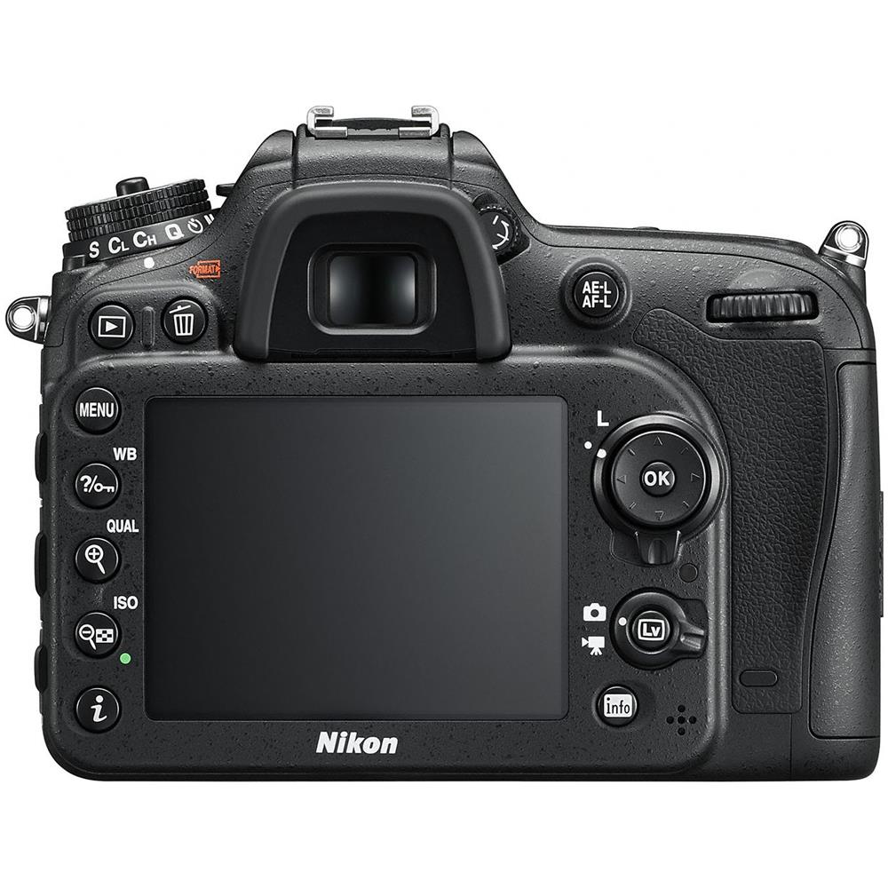 D7200 Body + SD 8GB Lexar Premium 200x Sensore CMOS 24Mpx Display 3'' Filmati Full HD Stabilizzato Wi-Fi / NFC - Foto 2