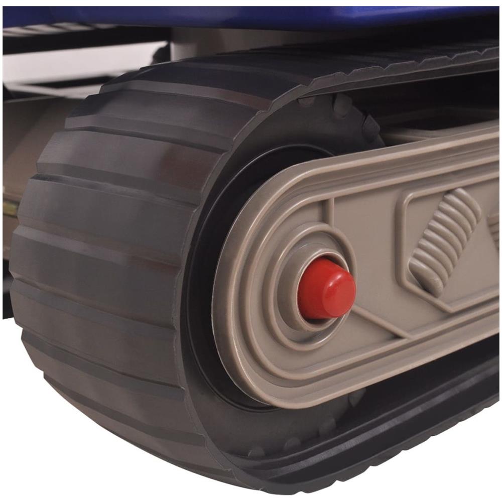 Excavatore Cavalcabile In Plastica Giallo - Foto 14