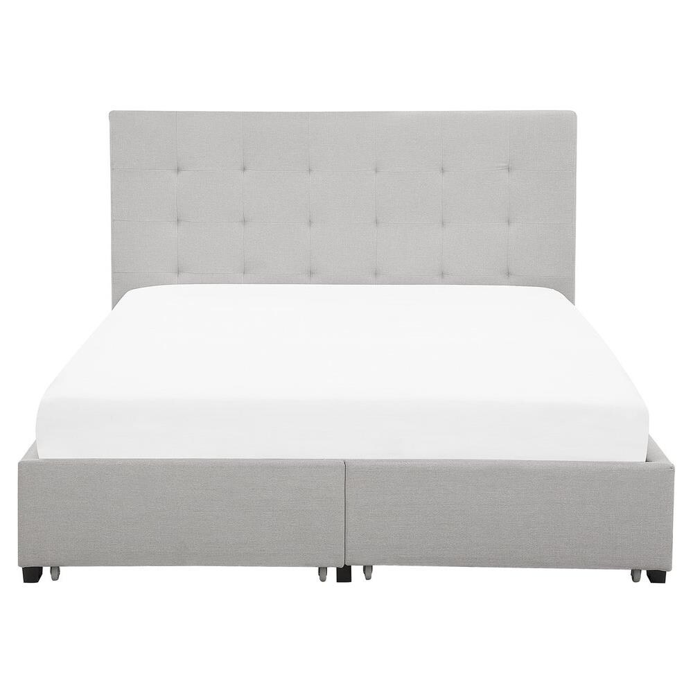 Letto La Rochelle Con Box Grigio Chiaro 140x200cm - Foto 2