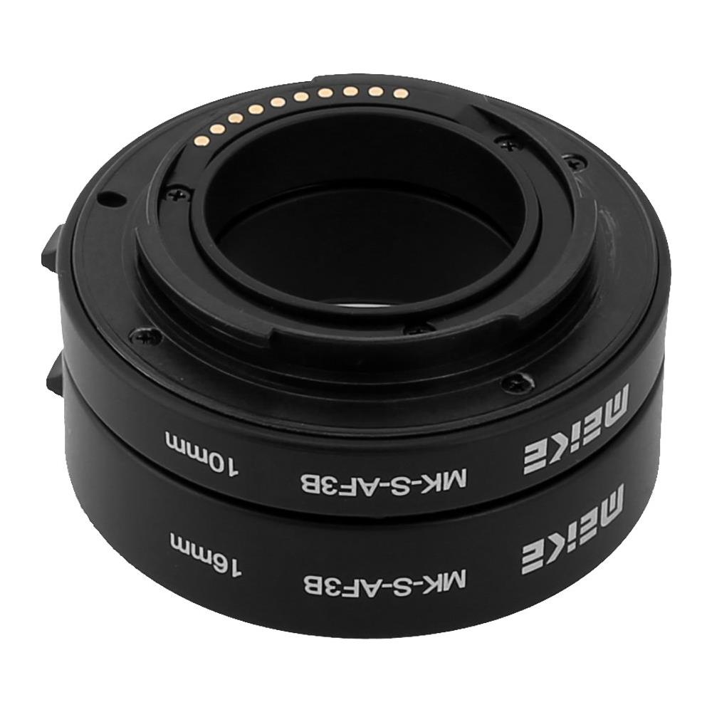 Mk-s-af3b - Set Di 3 Anelli Per Reflex Digitale Sony, Colore: Nero - Foto 1