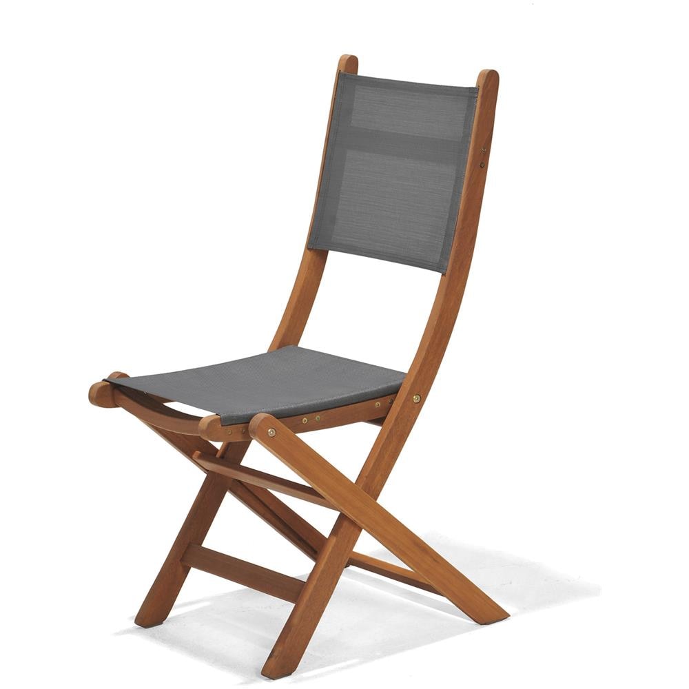 Sedia Da Giardino Pieghevole Legno 50,65x49,60x93,20 Cm - Foto 1