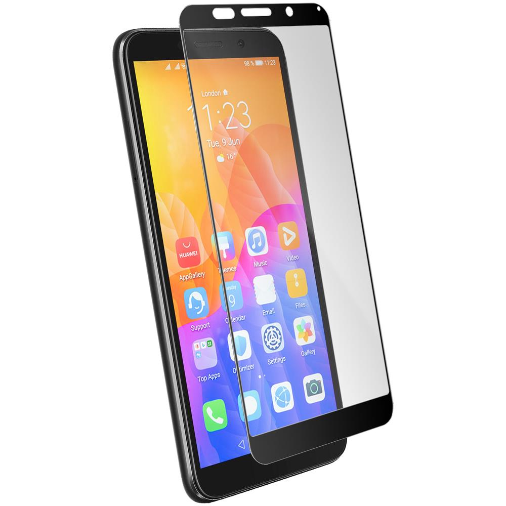 Vetro Temperato Akashi Per Huawei Y5p Durezza 9h Antiurto Contorni Neri - Foto 1