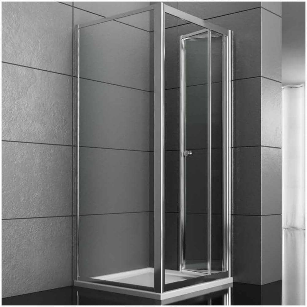 Lato Fisso Box Doccia Book Adatto Per Porta A Soffietto Book Cristallo Temprato *** Misure : 73-75xh190 Cm Stampato - Foto 1